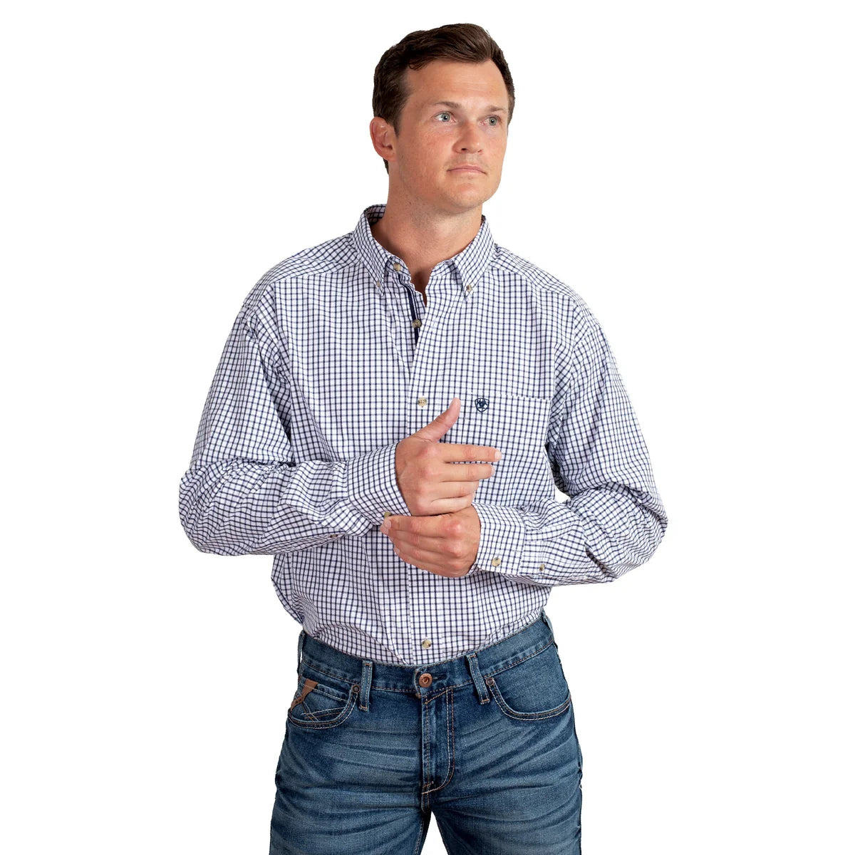Ariat - Navy Check Shirt
