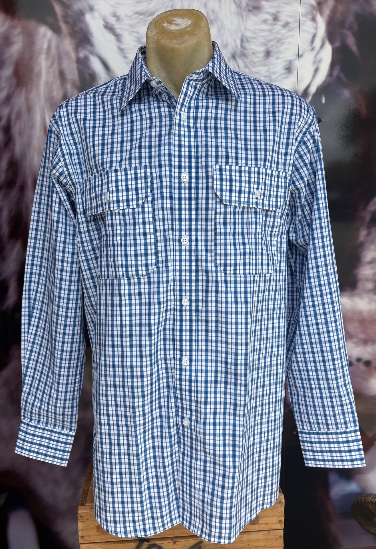 Trad Country - Blue Shirt