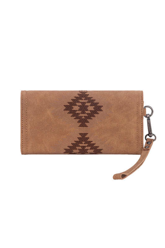 Wrangler - Harper Aztec Wallet Tan
