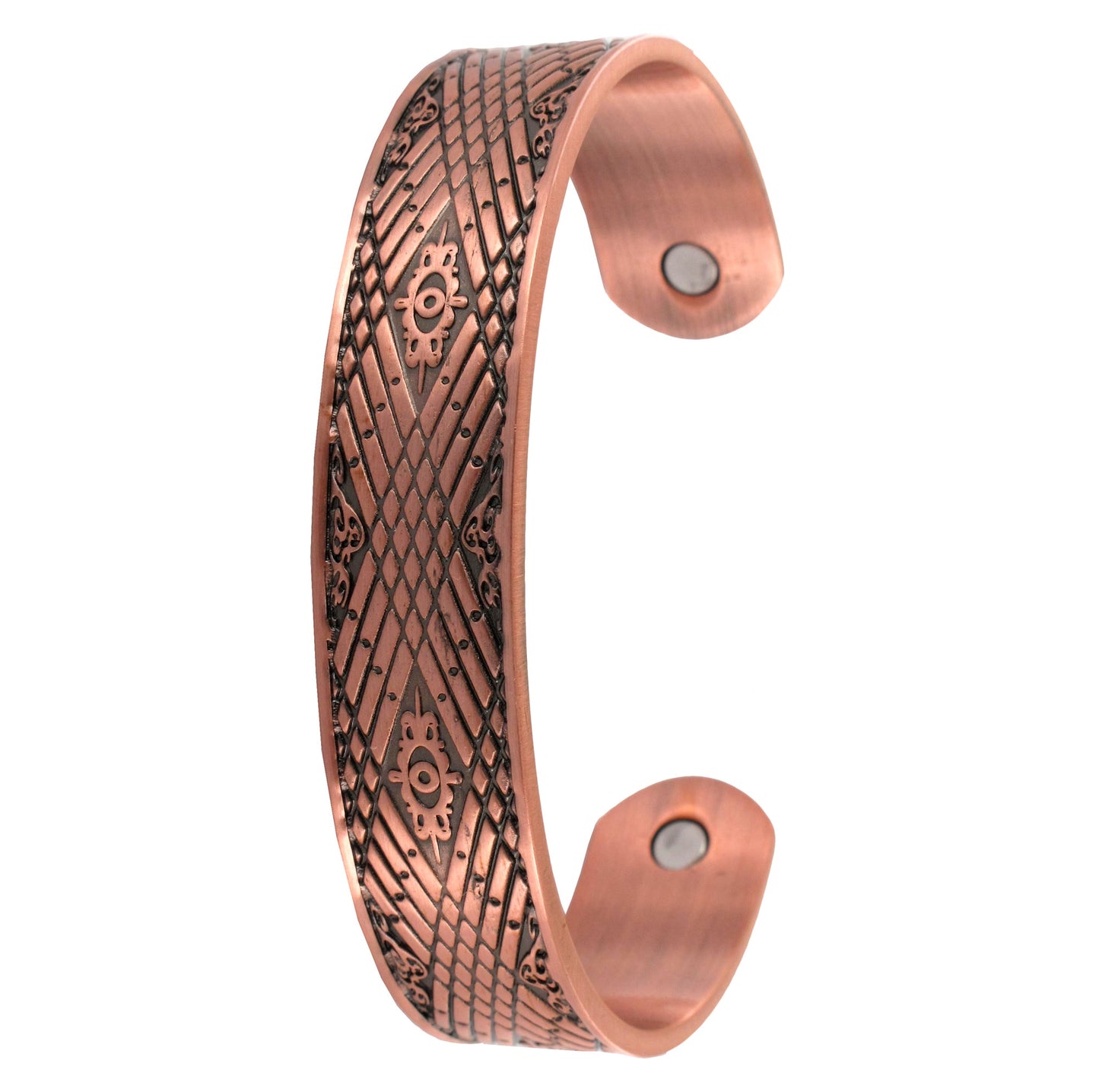 Geometric Copper Bracelet