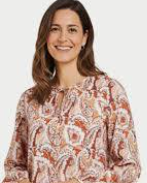 Corfu Womens - Copper Serenade Blouse