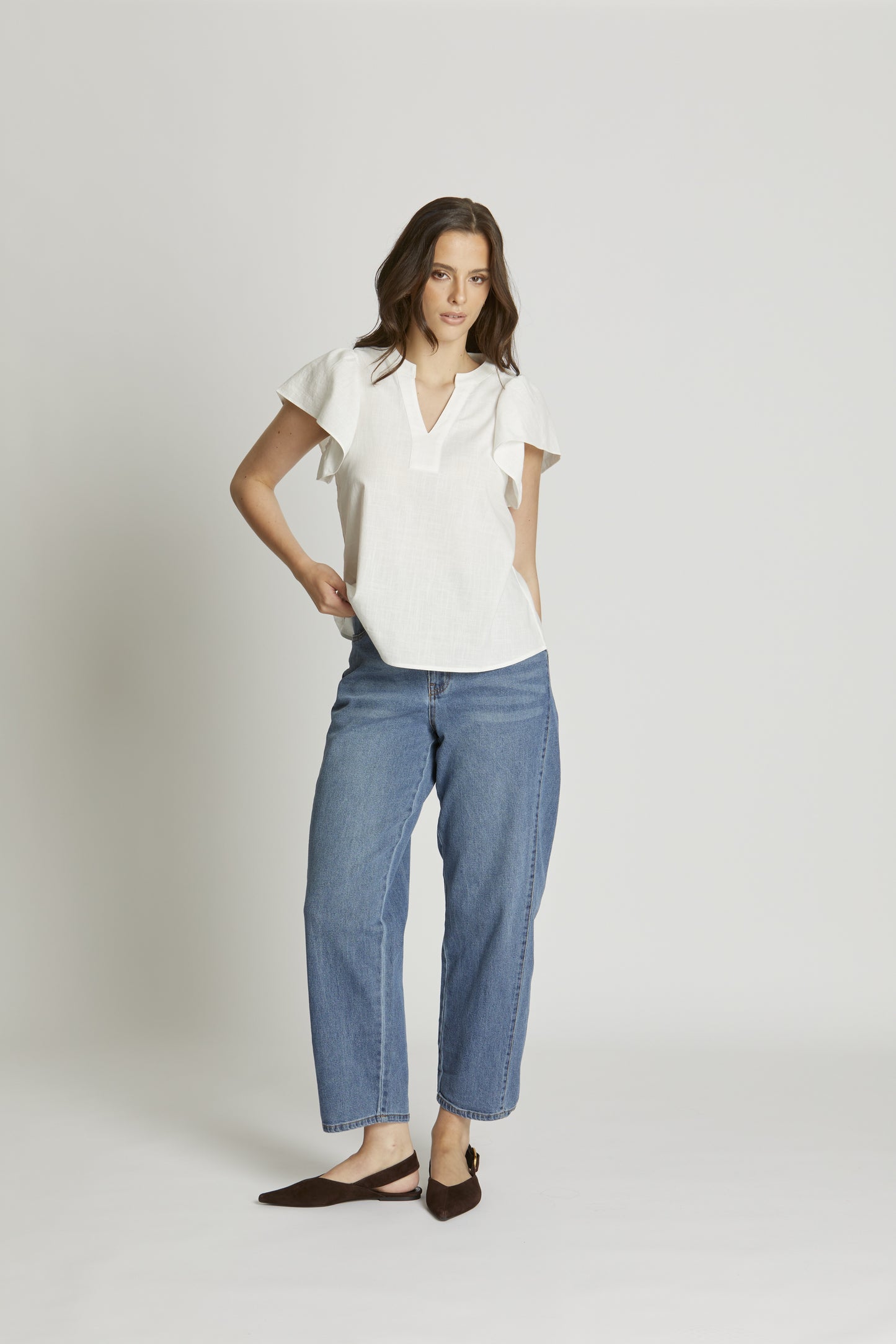 Florence - Michelle Top White