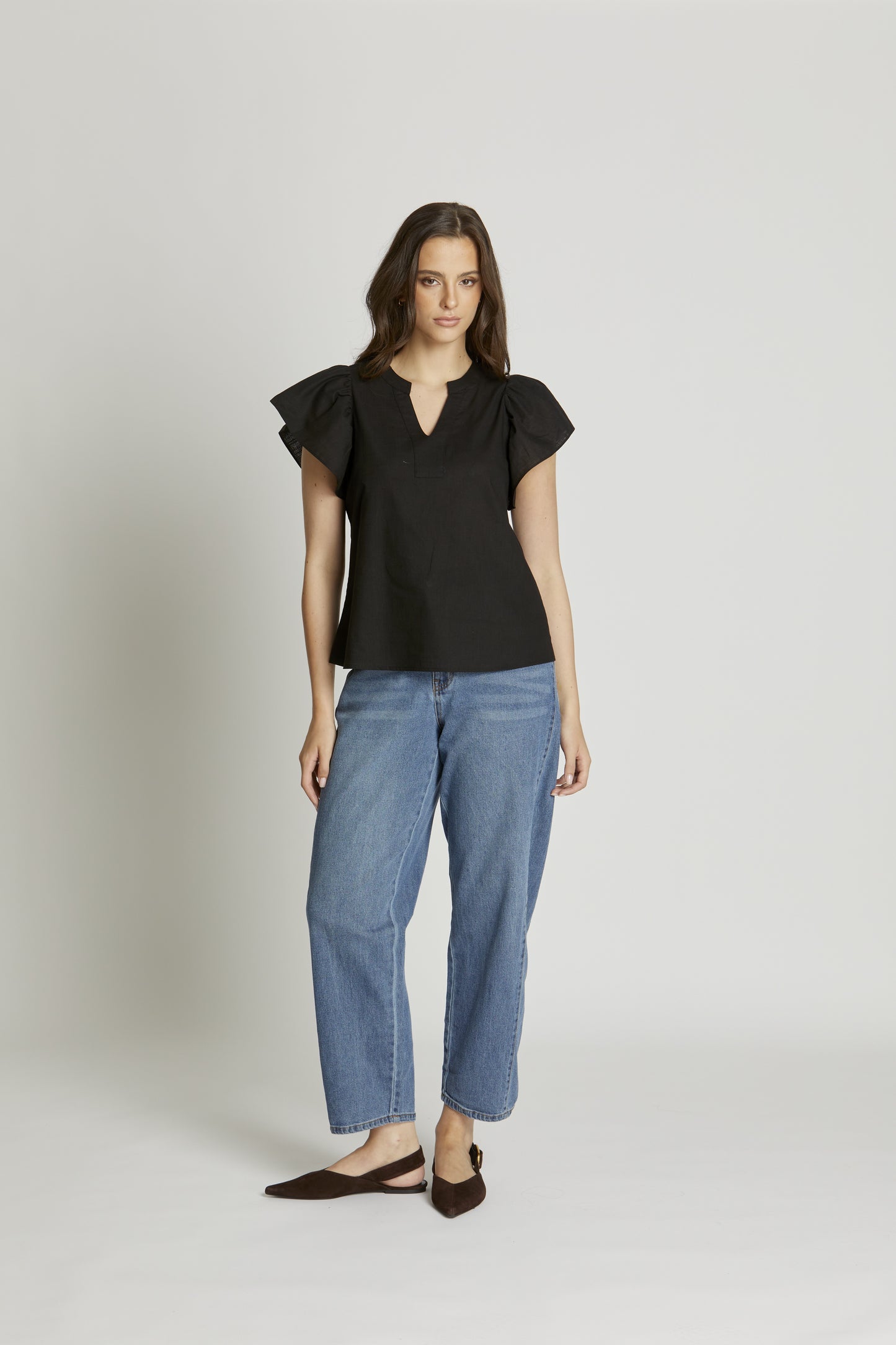 Florence - Michelle Top Black