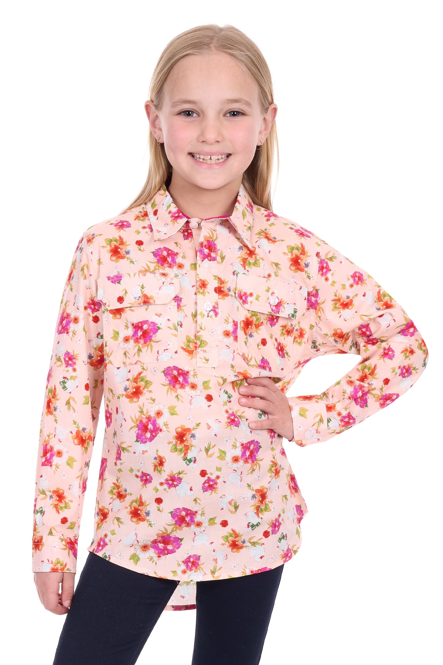 Hard Slog - Girls Lily LS Shirt