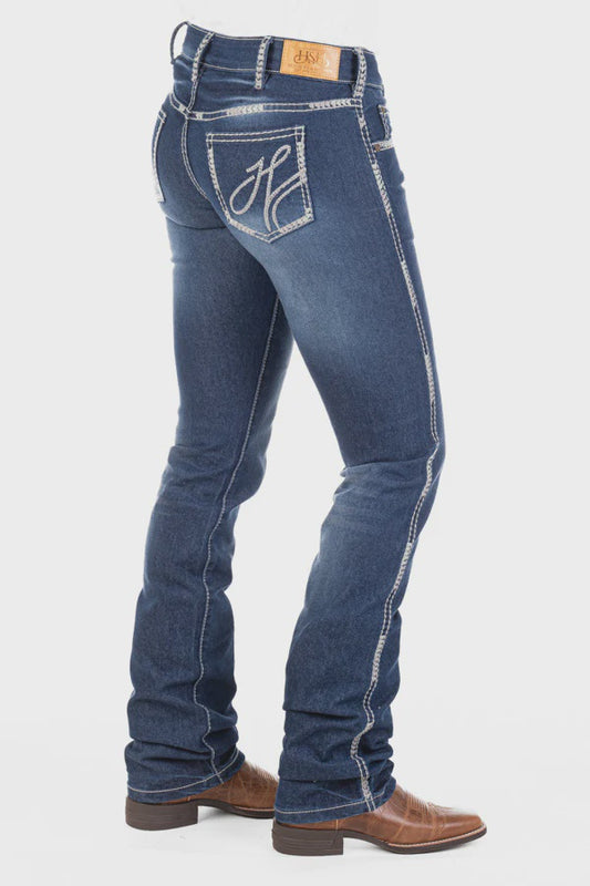 H&H - SR2166 "Blairsville" Sage Heart Stitch Jeans