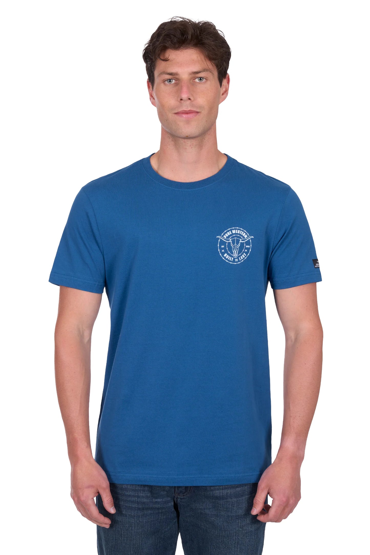 Pure Western - Blue Walker Tee