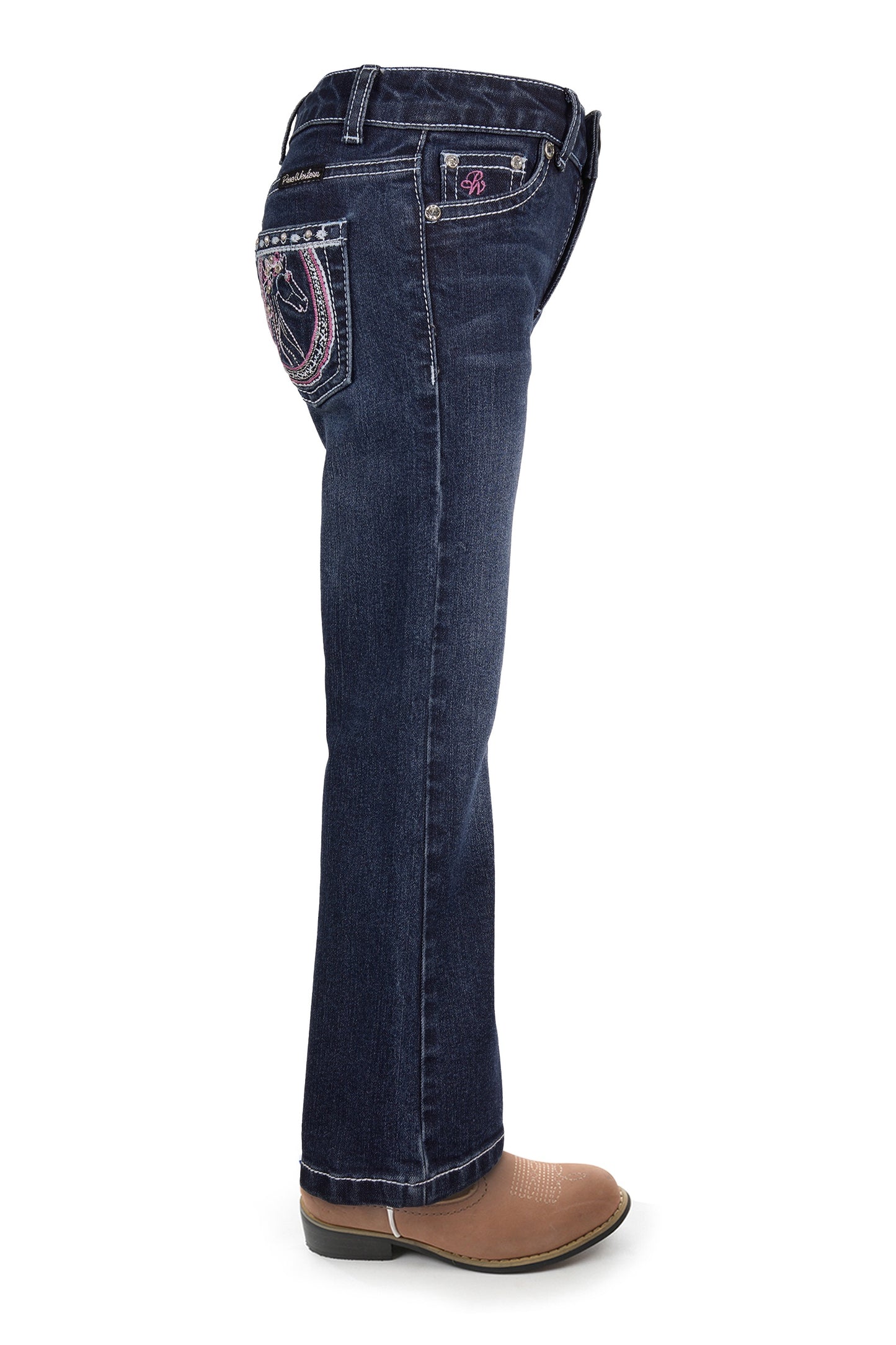Pure Western Girls Tess Boot Cut Jean - Midnight