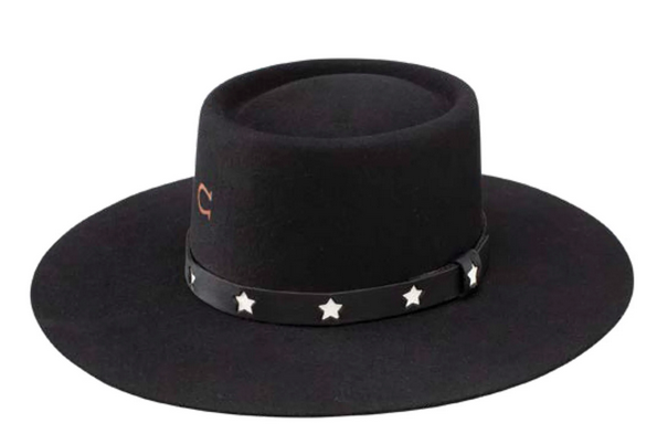 Charlie One Horse Cosmic Cowgirl Black Hat