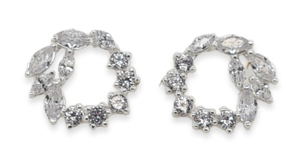 MCJ Fancy Circle Studs