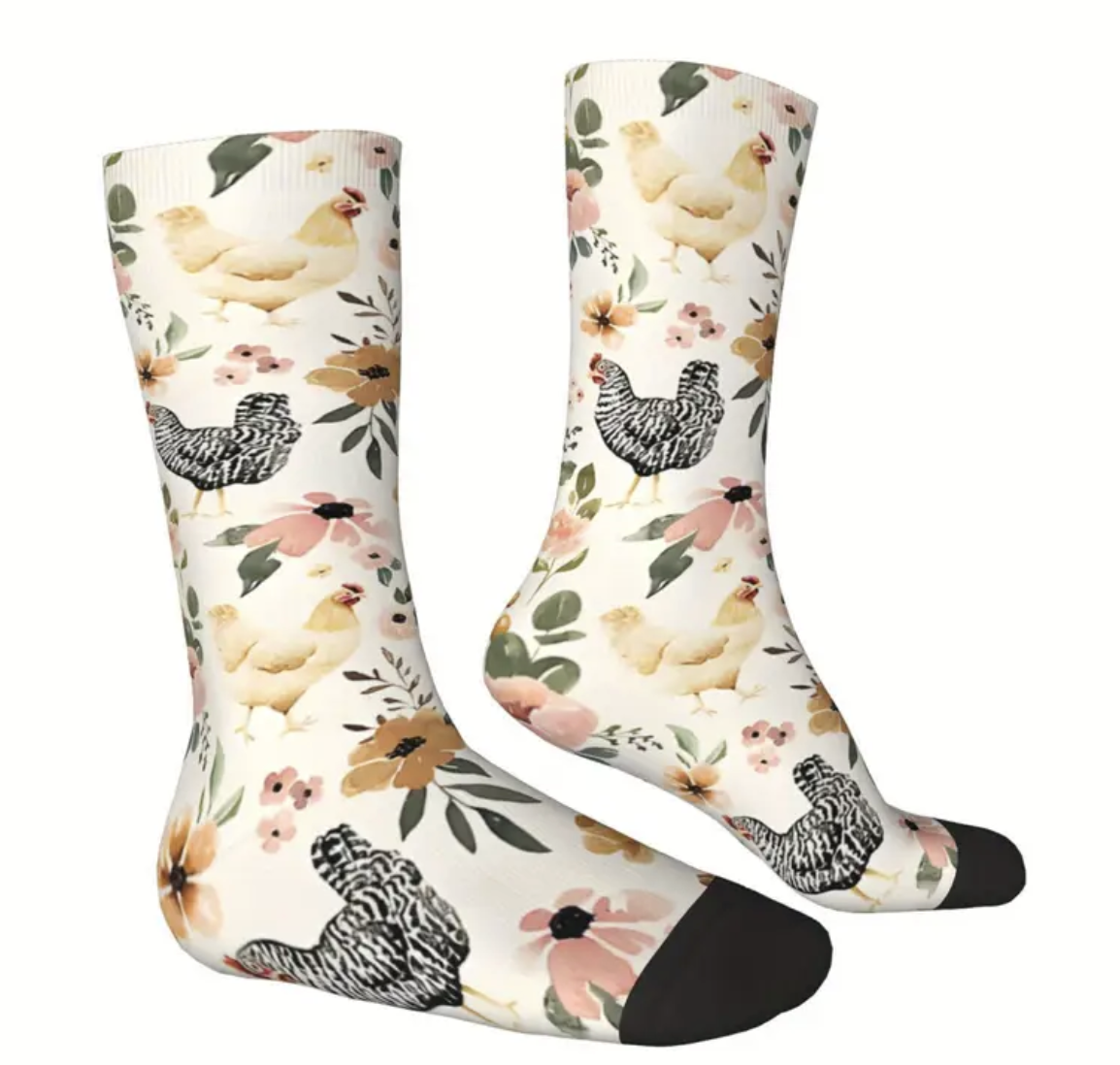 Fun Country Socks - Free Range Chicken