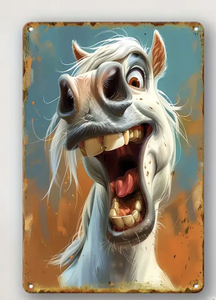 Tin Sign - Hay Hay Hay