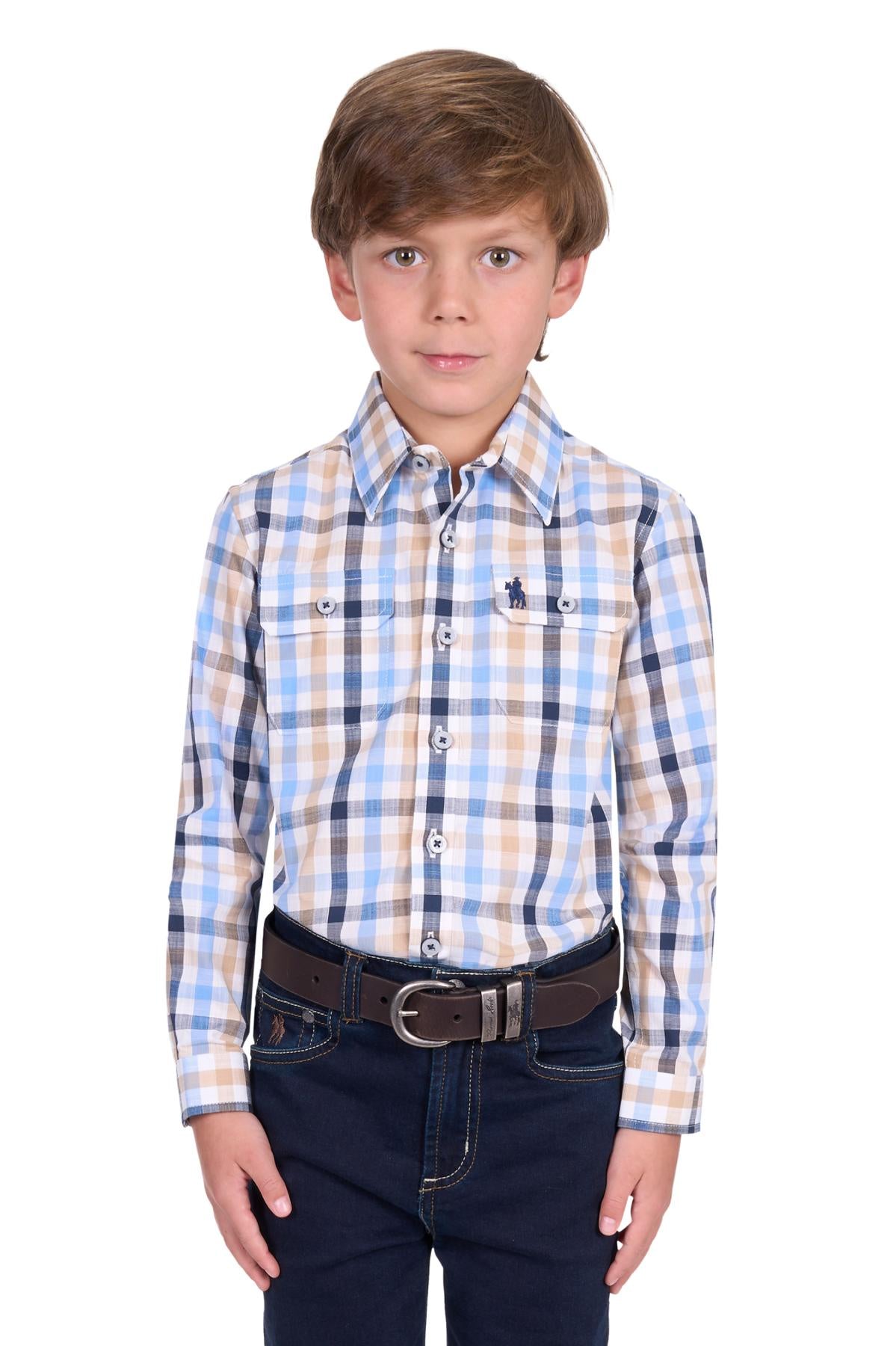 Thomas Cook - Boy's Jesse Check Long Sleeve Shirt