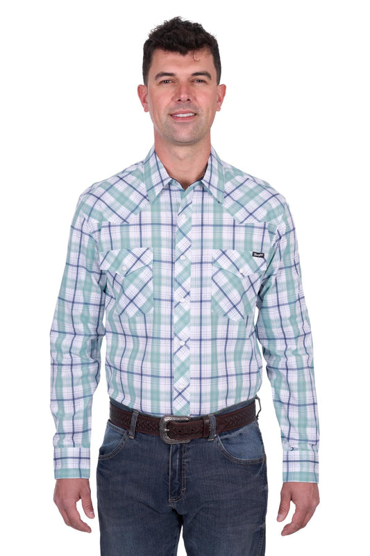 Wrangler - Mens Jacob Long Sleeve Shirt