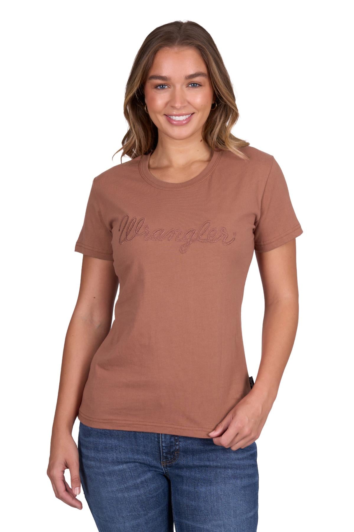 Wrangler - Womens Texas Short Sleeve Tee