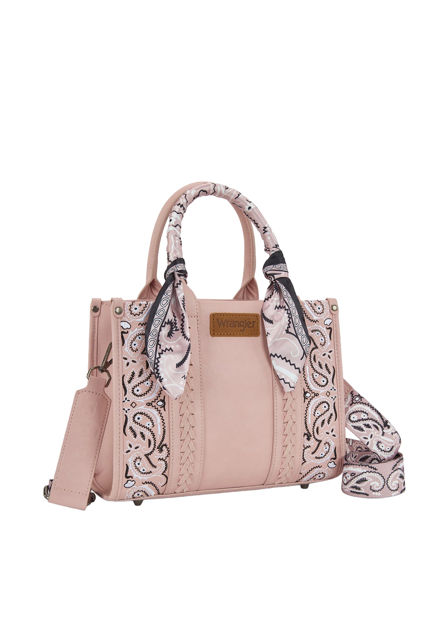 Wrangler - Pink Paisley Crossbody Bag