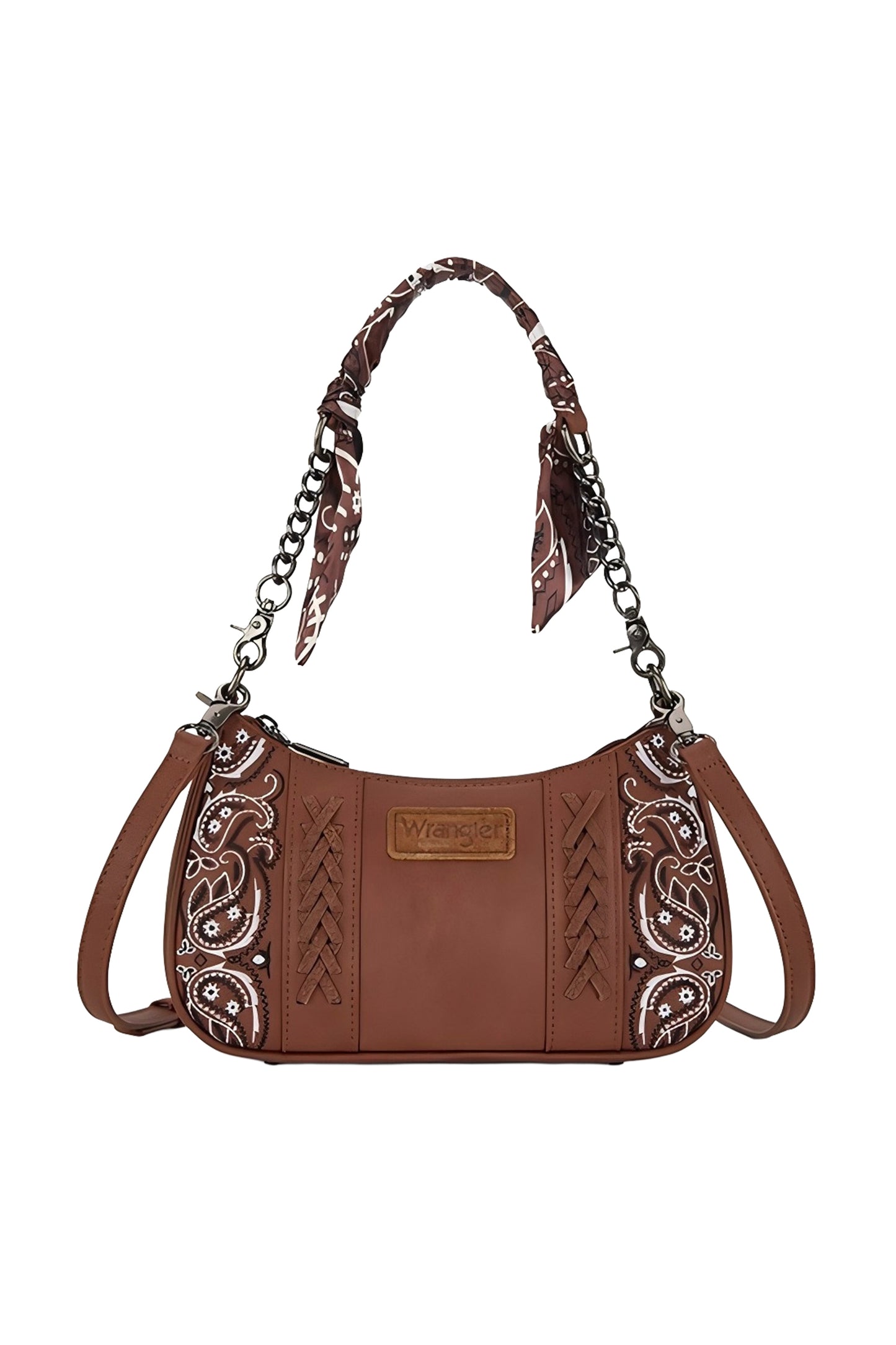 Wrangler - Tan Paisley Shoulder Bag