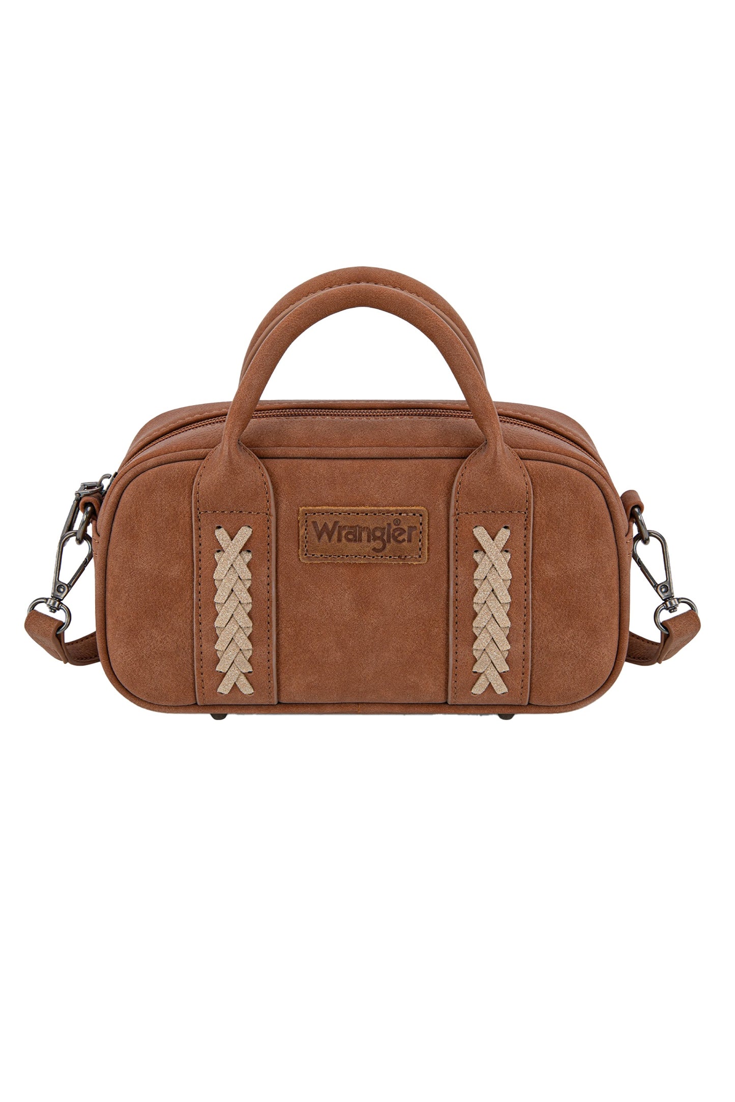 Wrangler - Whipstitch Mini Crossbody Bag Tan