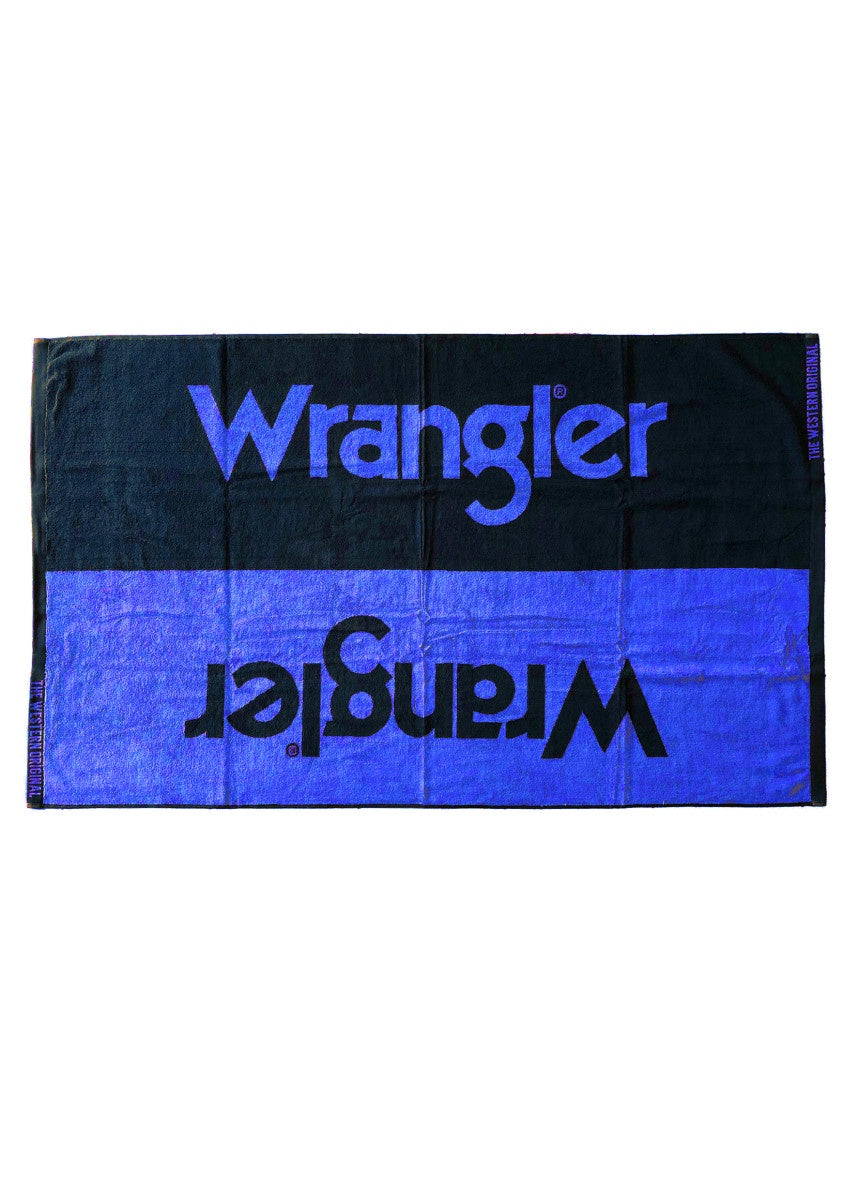 Wrangler - Blue Logo Towel