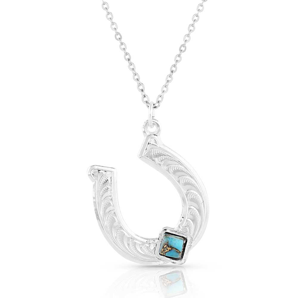 Montana Silversmith Diamond Horseshoe Necklace