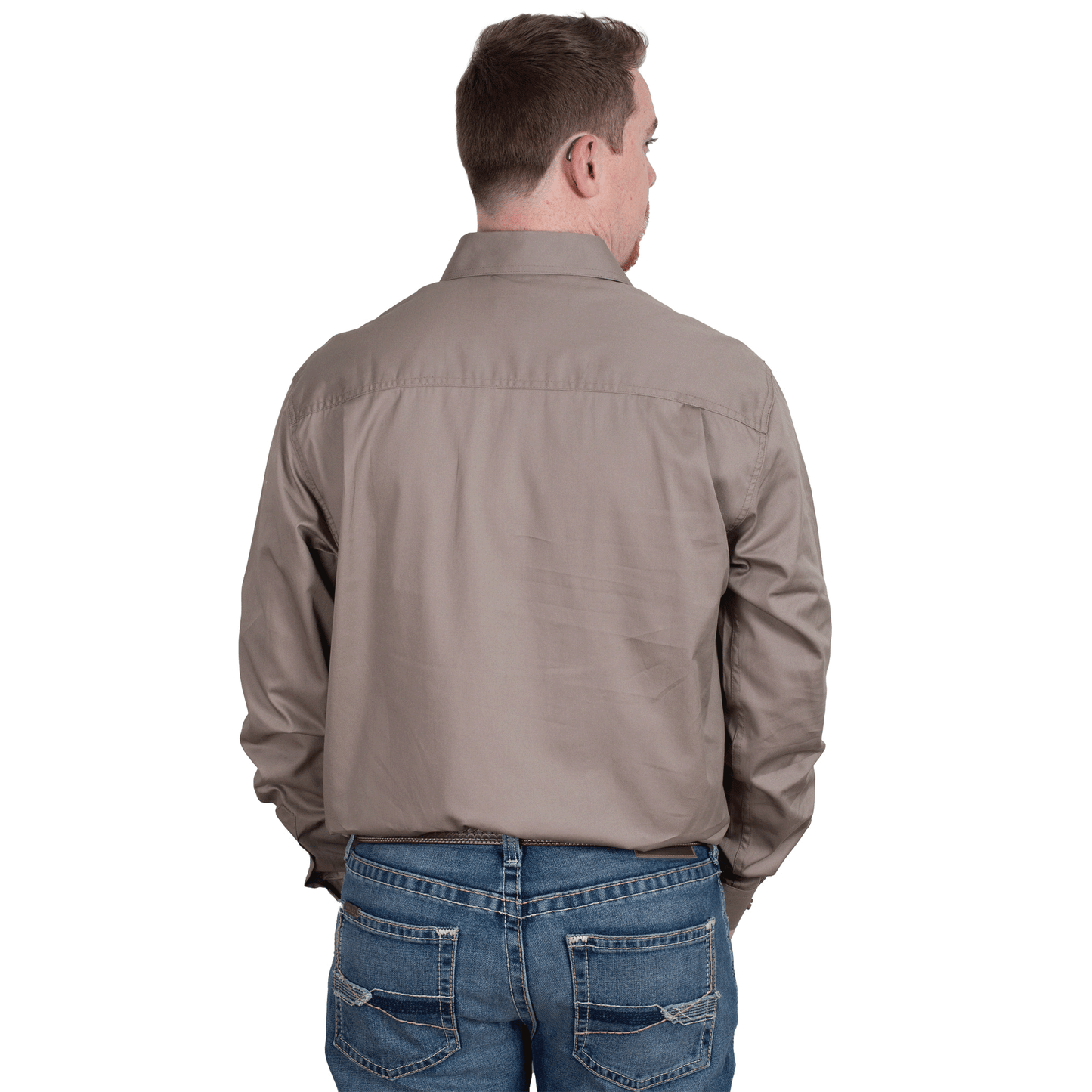 Just Country Evan Full Button Work Shirt
