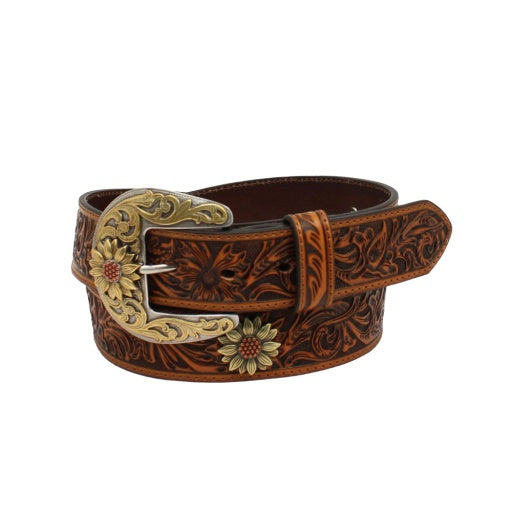 Ariat - Floral Tooled Belt