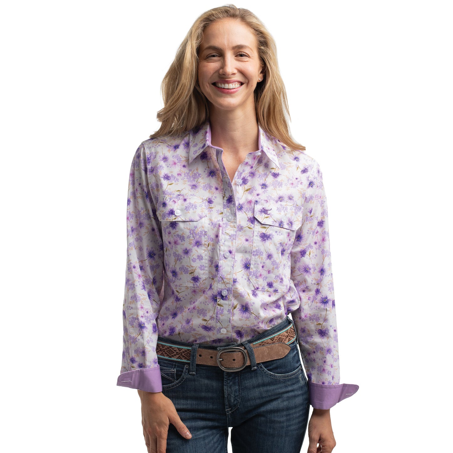 Just Country - Abbey Wildflowers Shirt