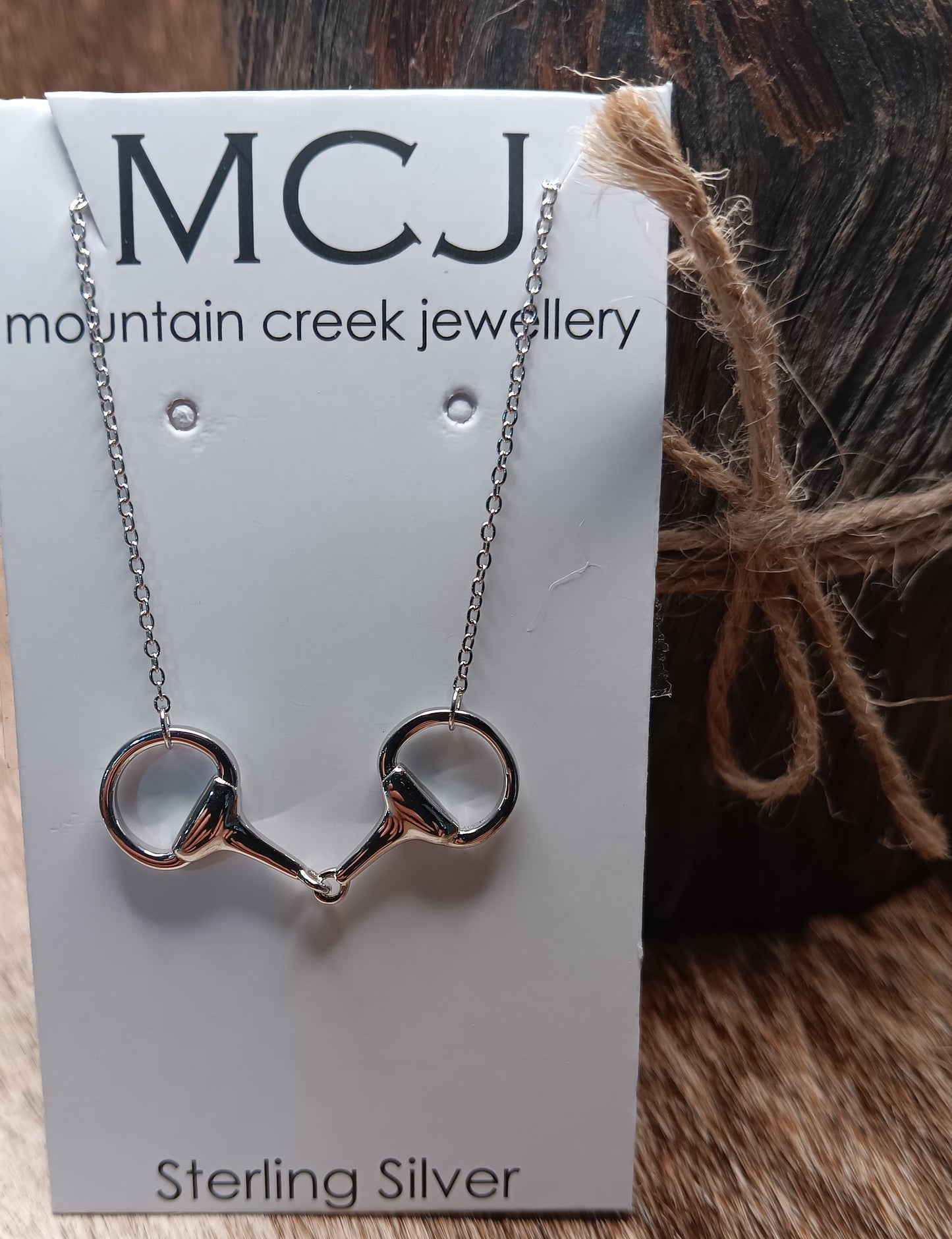 MCJ Snaffle Bit Necklace