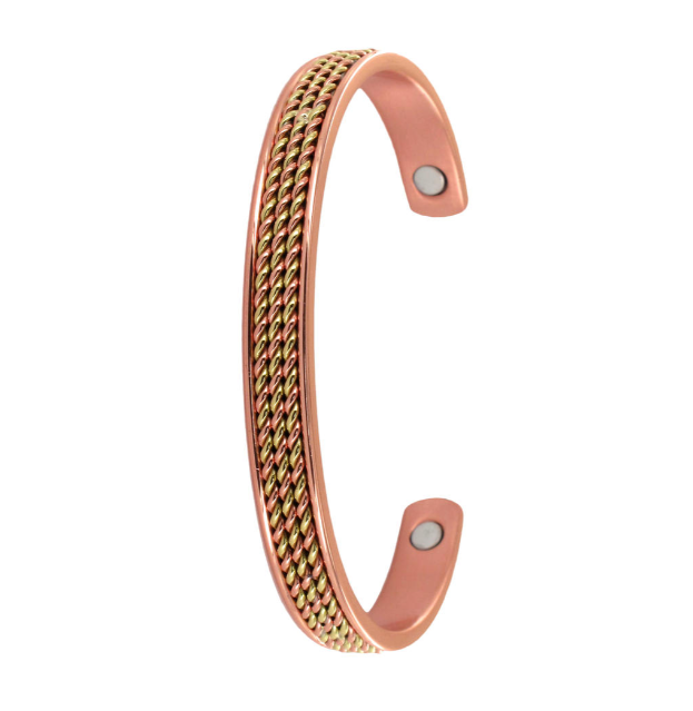 Copper Bracelet- Two Tone