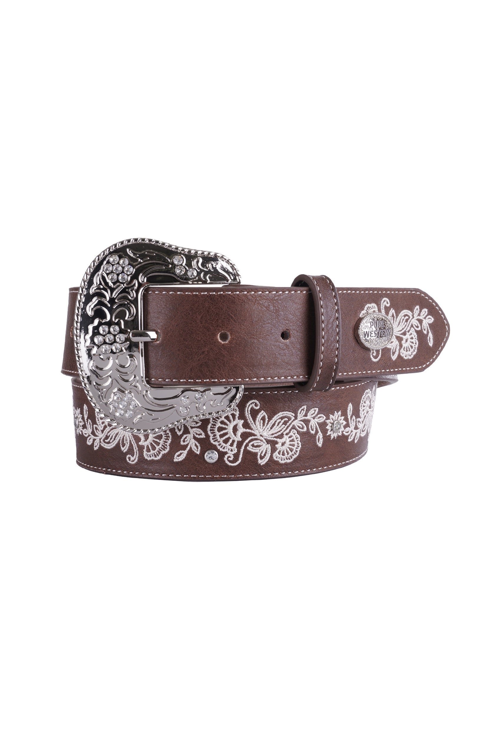 Pure Western Marlow Belt - Dark Tan or Navy