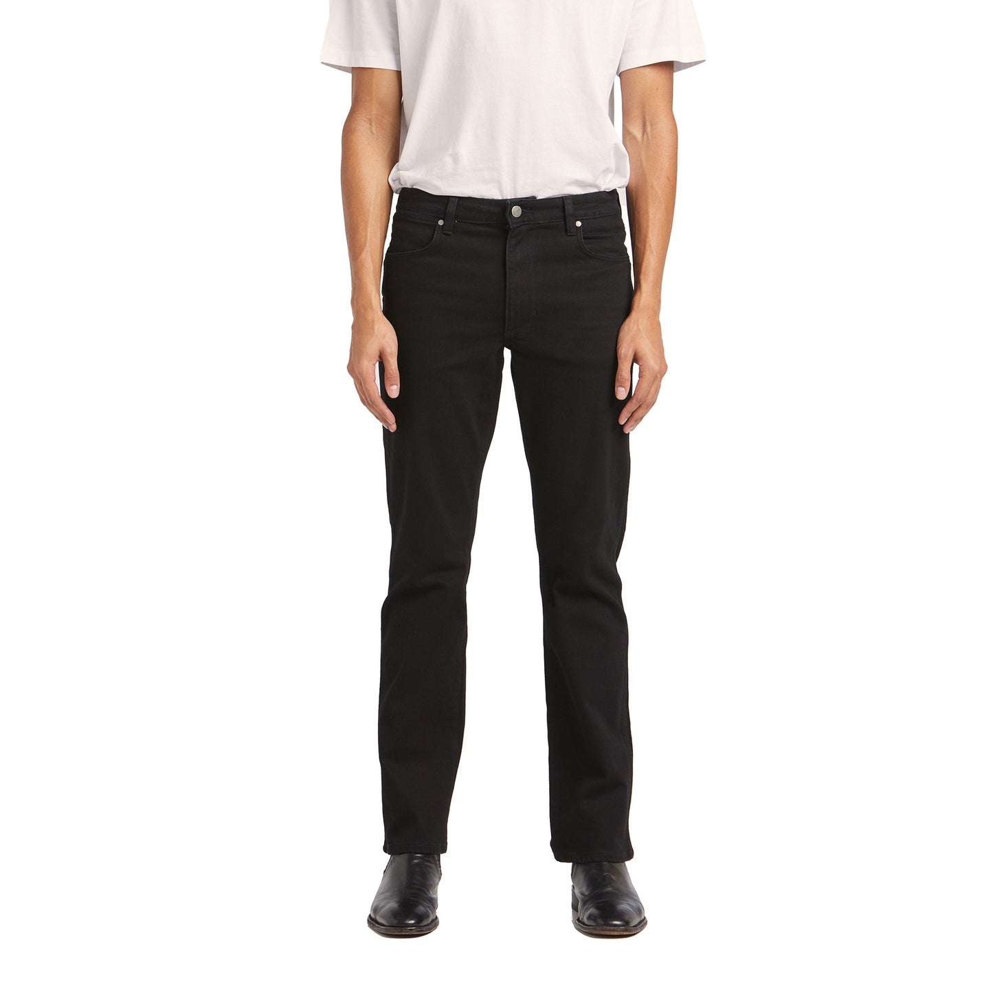 Wrangler Icon Jeans Slim Straight Black