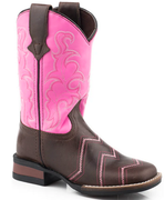 Roper Kids Monterey Boot - Pink - Was $119.95 SALE