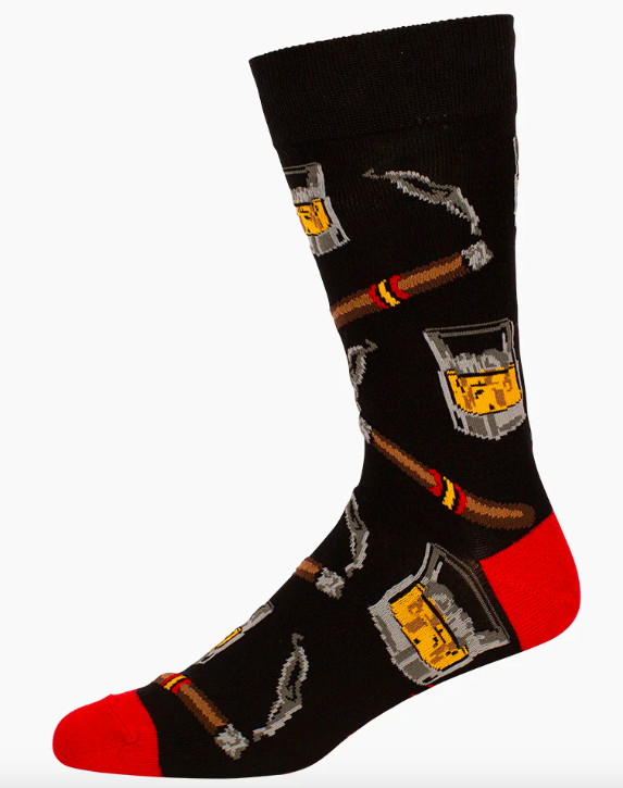 Whiskey Bamboo Socks - Size R7-11