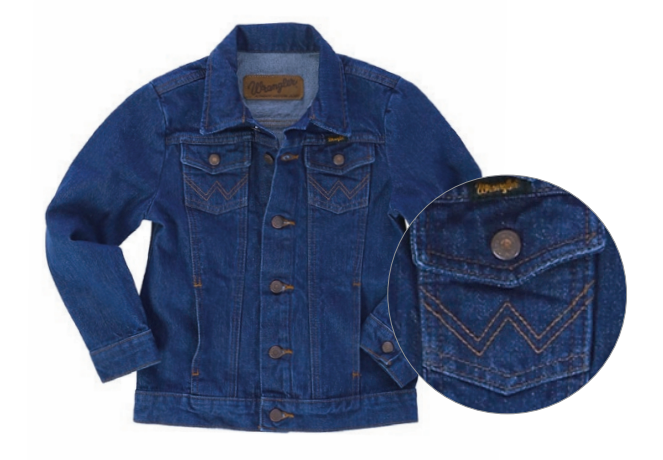 Wrangler Boys Unlined Denim Jacket