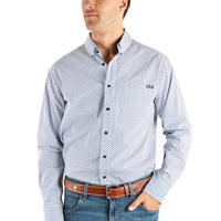 Wrangler Mens Meadow Print Long Sleeve Shirt