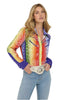 Wrangler Lainey Wilson Women's Rainbow Bandana Shirt