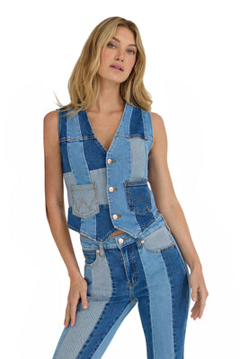 Wrangler Lainey Wilson Patchwork Vest