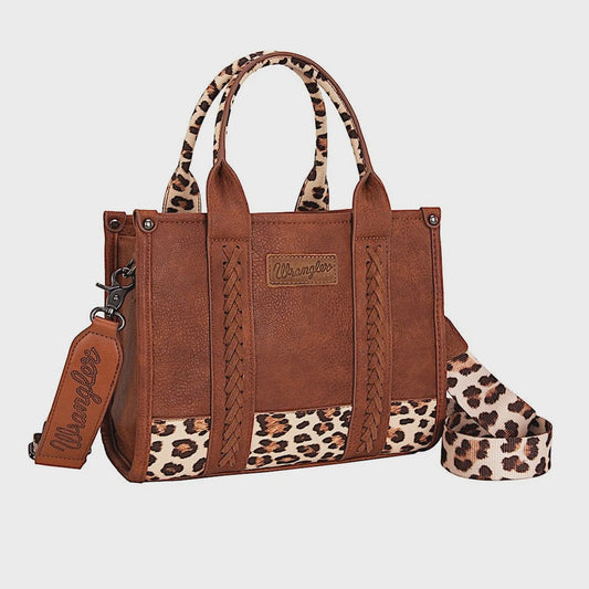 Wrangler - Leopard Print Crossbody Bag