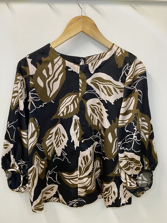 Corfu - Printed Petal Blouse