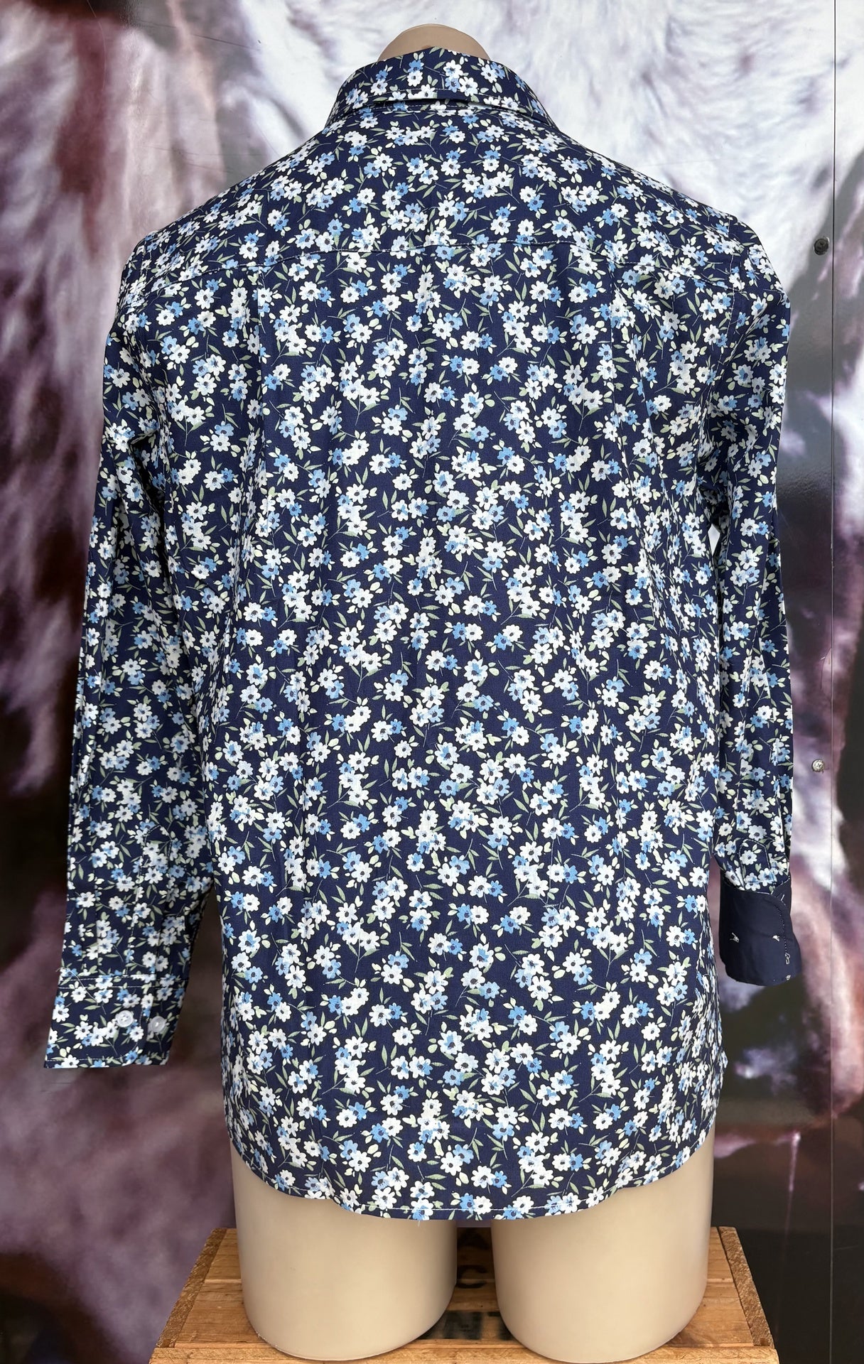 Trad Country - Navy Blouse