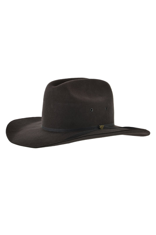 Pure Western - Youth Cyclone Hat Brown