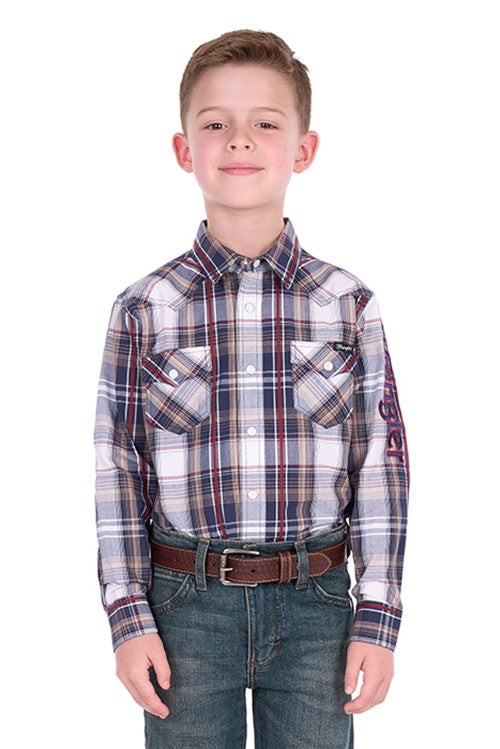 Wrangler - Boys Shaun LS Shirt