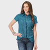 Womens Roper West Made Collection Short Sleeve Shirt