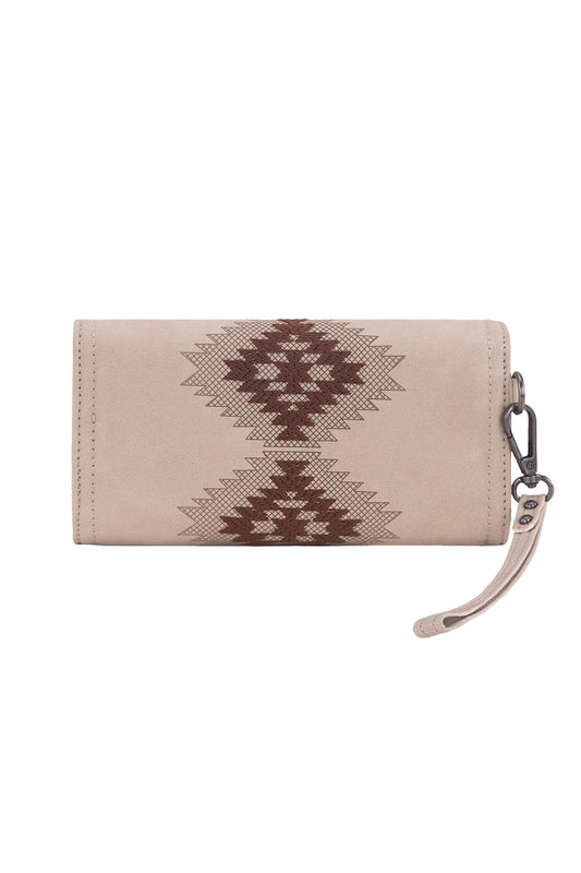 Wrangler - Harper Aztec Wallet Beige