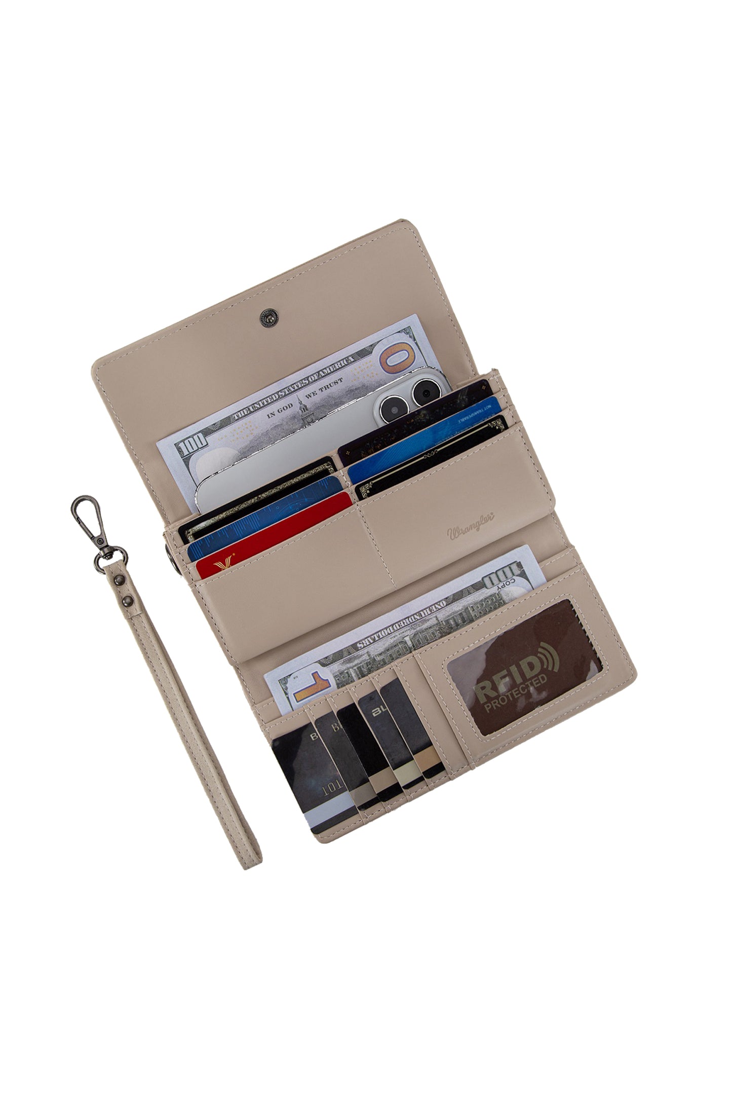 Wrangler - Harper Aztec Wallet Beige