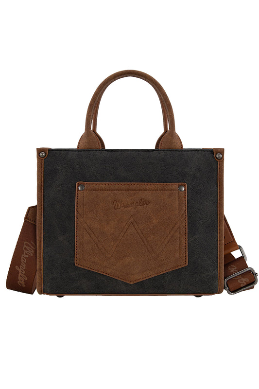 Wrangler - Featured Buckle Crossbody Bag Black