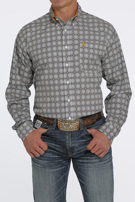 CINCH Mens Long Sleeve Western Shirt  - MTW1105450