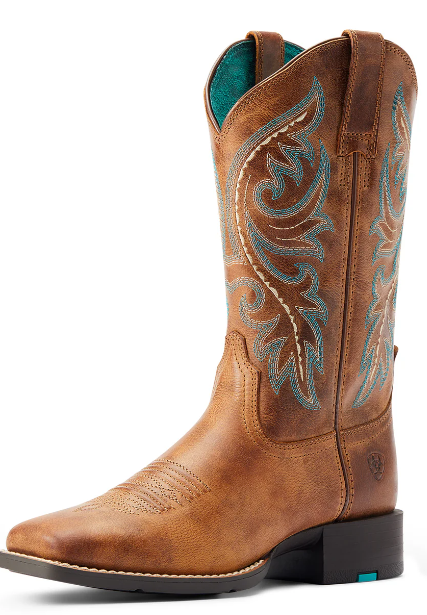 Ariat WMS Round Up Back Zip Desert Sand