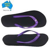 SALE - Aussie Soles PVC Diamante Thong