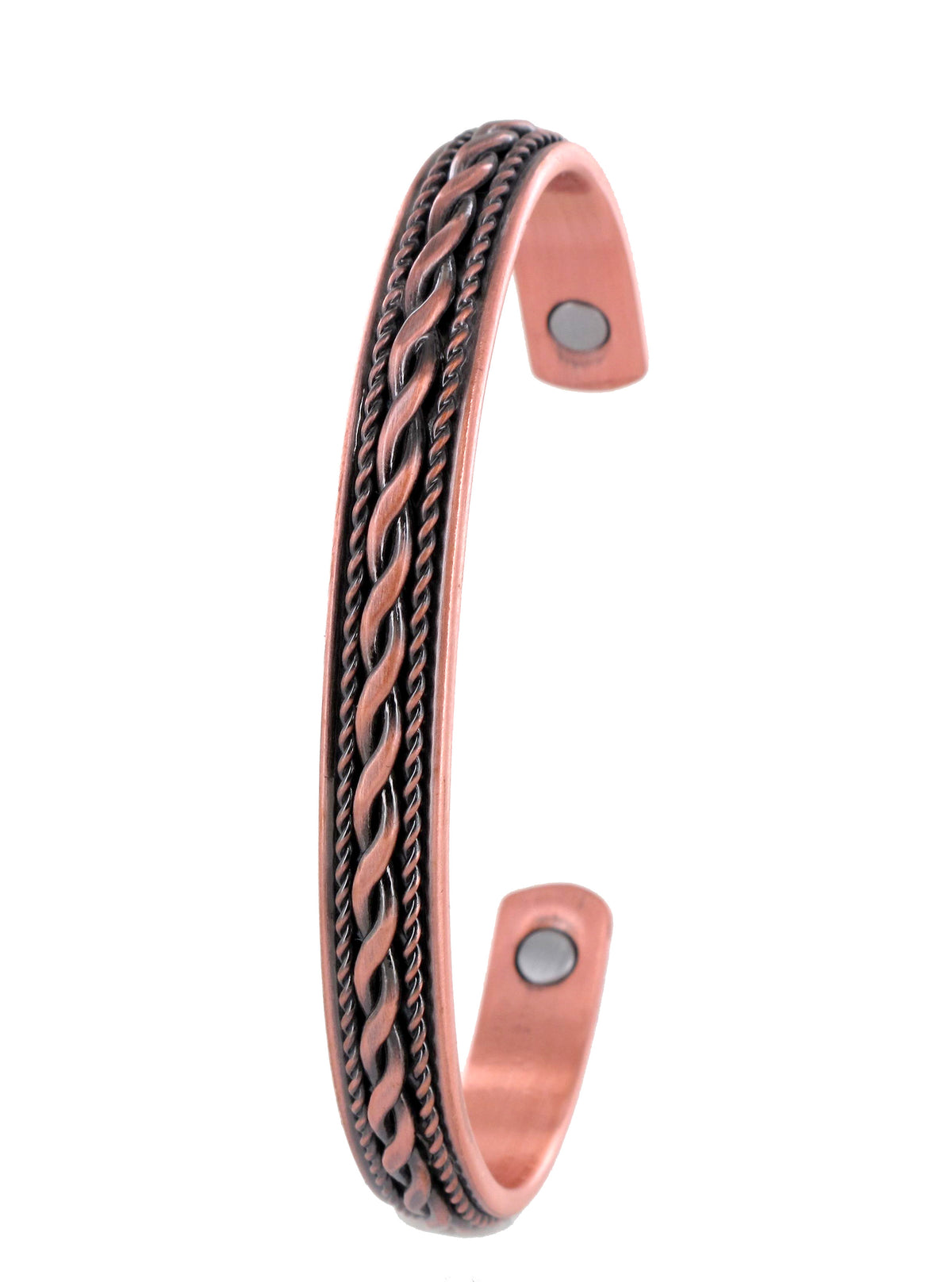 Copper Bracelet - Plait Rope