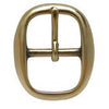 Saddlery - Brass Swage Buckle Deep Drop